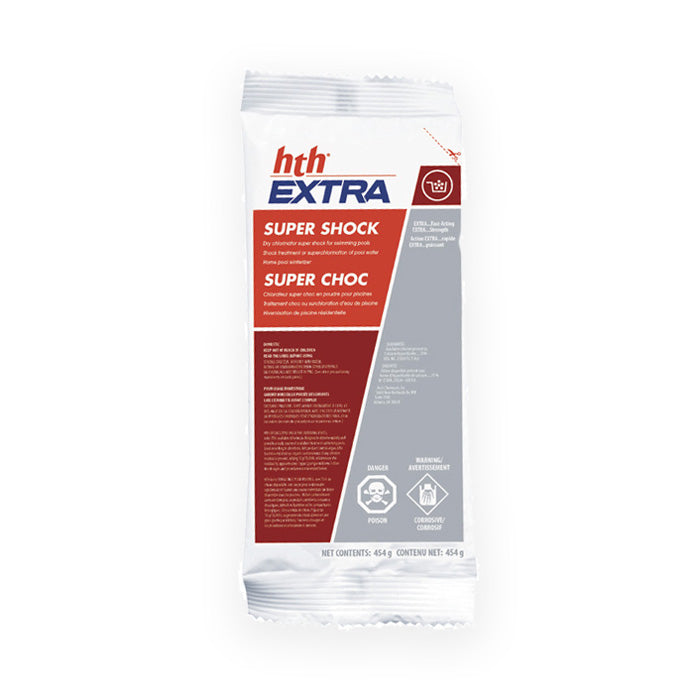 HTH EXTRA Chlorine Pool Shock - . 454 KG Bag